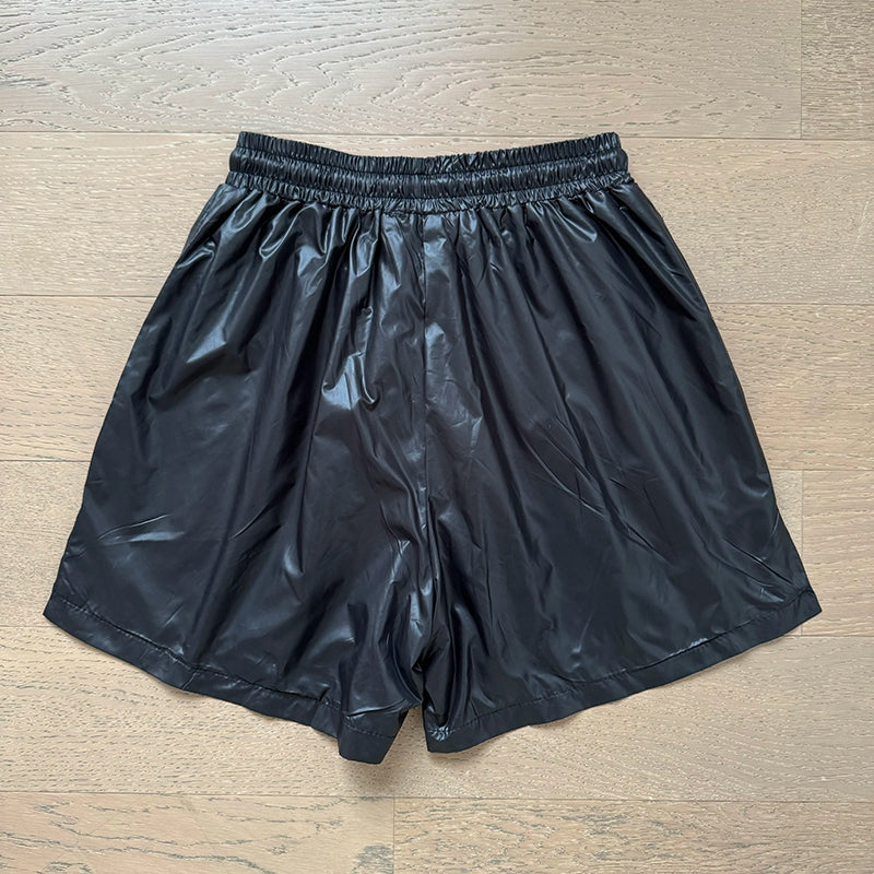 Simple Loose Colorblocked Athletic Shorts