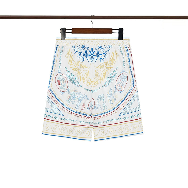 Tennis Club Summer Short Sleeve Shirt Shorts Set
