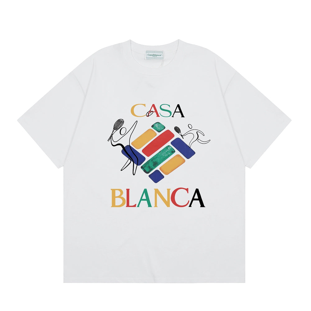 Tennis Club Cotton Short Sleeve T-Shirt