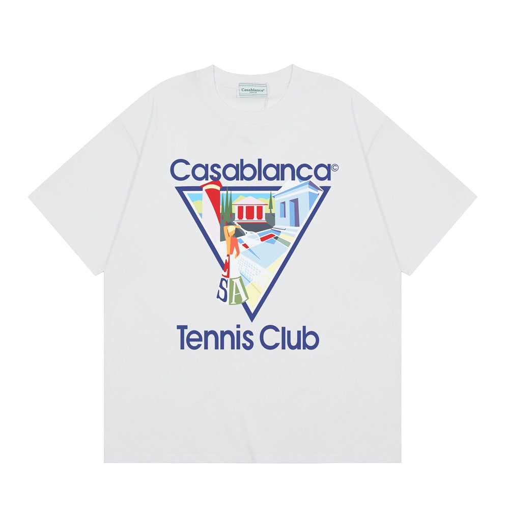 Tennis Club Cotton Short Sleeve T-Shirt