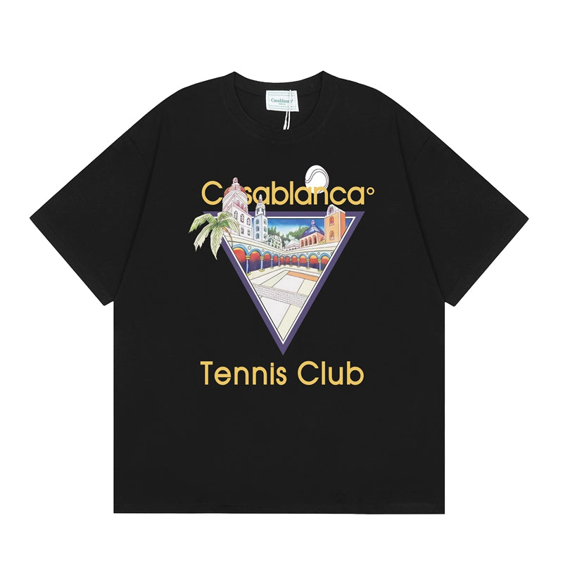 Tennis Club Cotton Short Sleeve T-Shirt