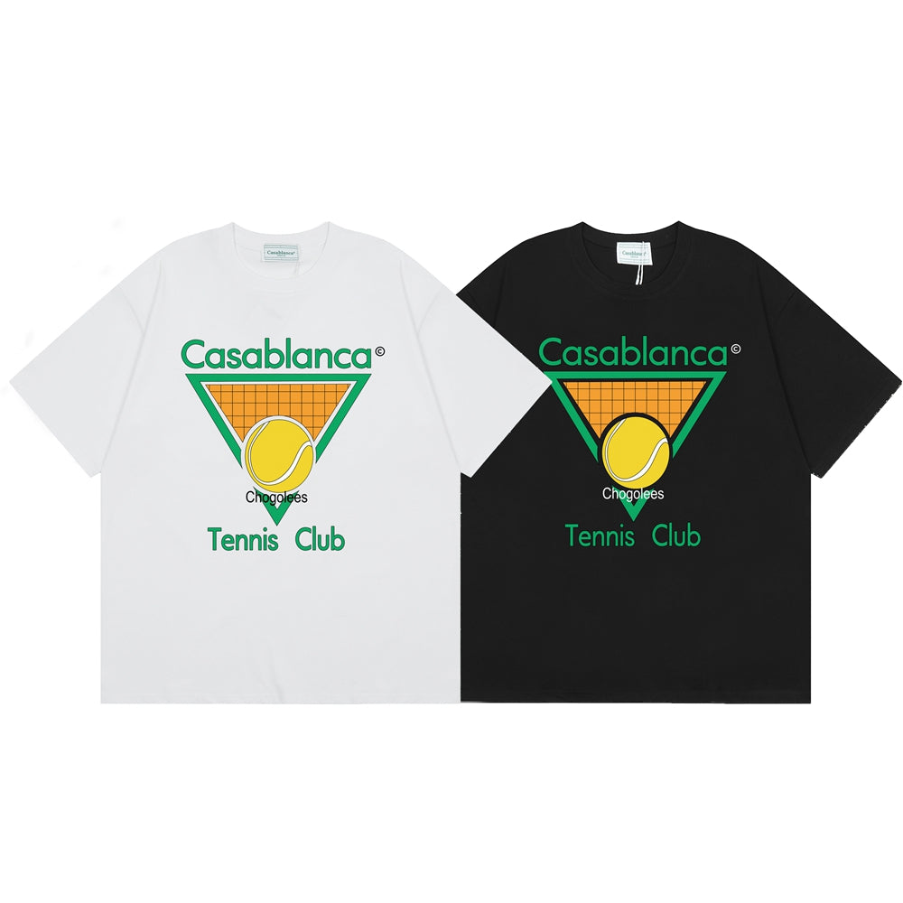 Tennis Club Cotton Short Sleeve T-Shirt