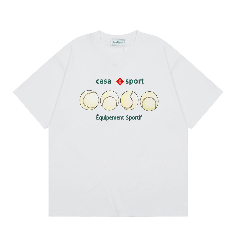 Tennis Club Cotton Short Sleeve T-Shirt