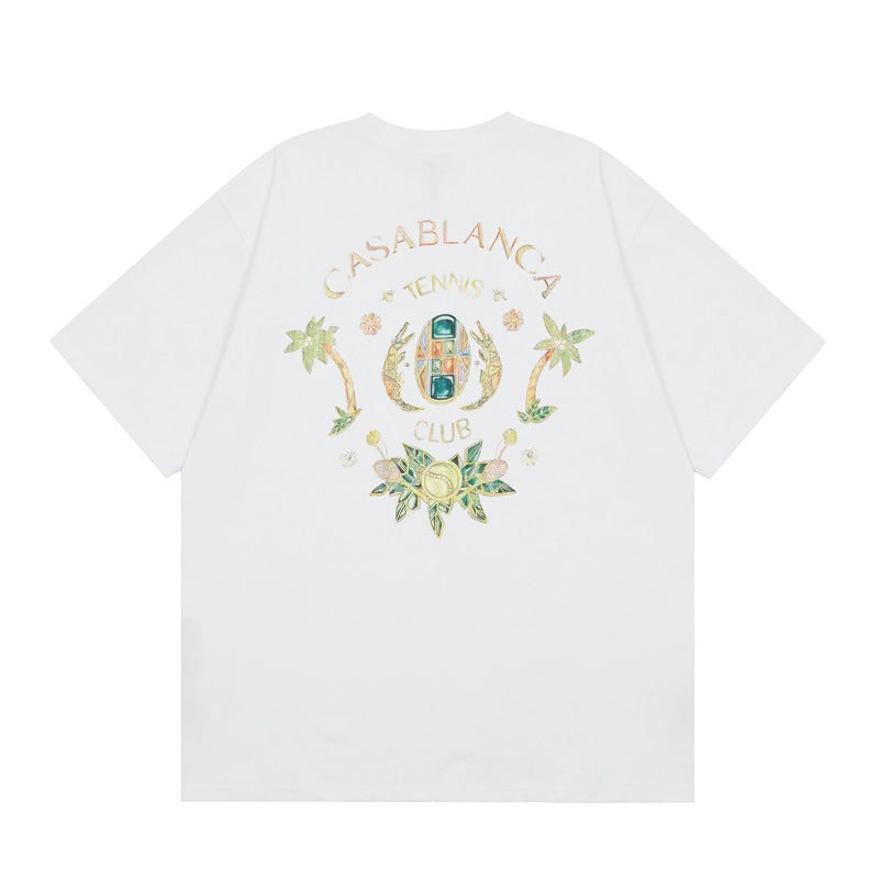 Tennis Club Cotton Short Sleeve T-Shirt