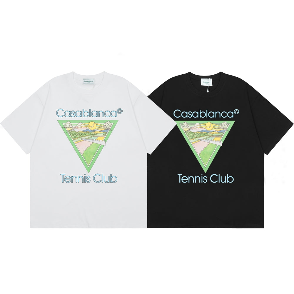 Tennis Club Cotton Short Sleeve T-Shirt