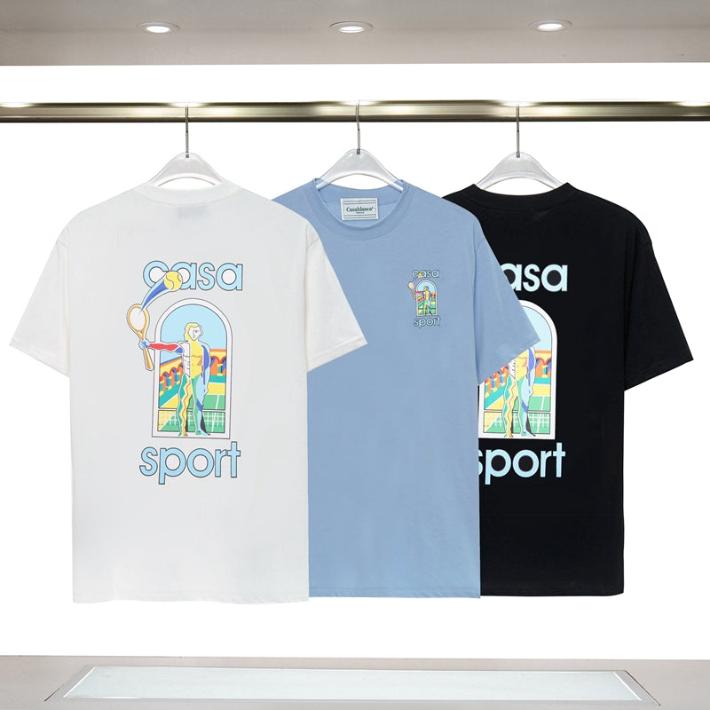 Tennis Club Cotton Short Sleeve T-Shirt