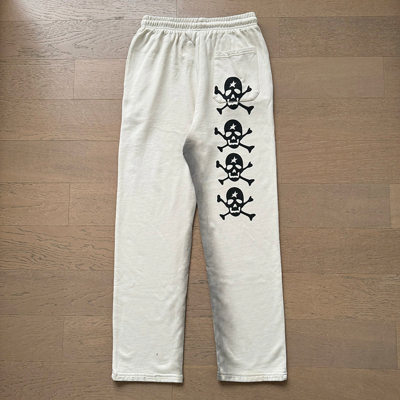 Vintage Casual Hoodie Pants Set