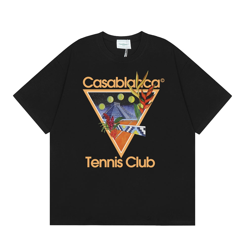 Tennis Club Cotton Short Sleeve T-Shirt