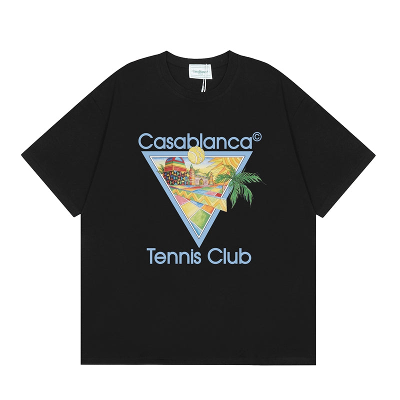 Tennis Club Cotton Short Sleeve T-Shirt