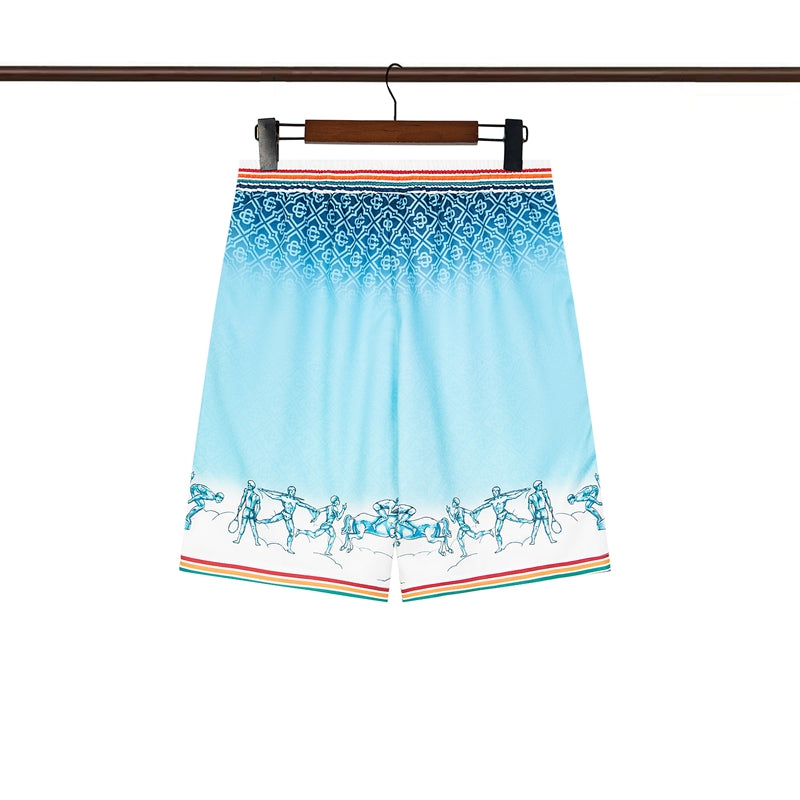 Tennis Club Summer Short Sleeve Shirt Shorts Set