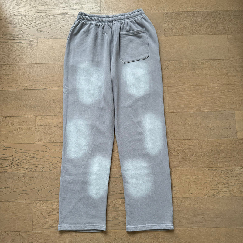 Vintage Casual Hoodie Pants Set