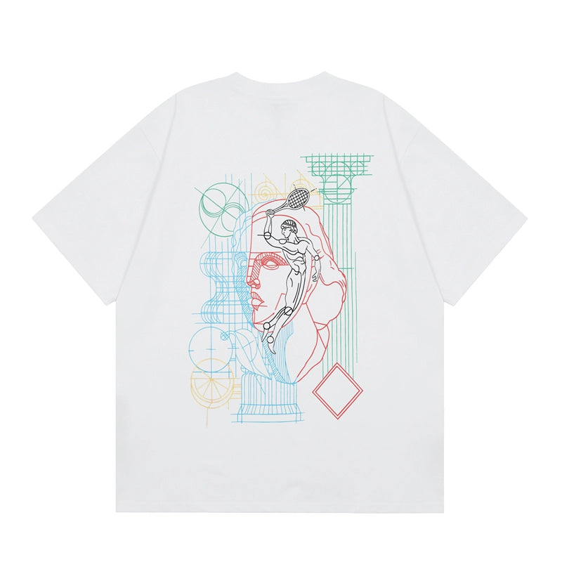 Tennis Club Cotton Short Sleeve T-Shirt