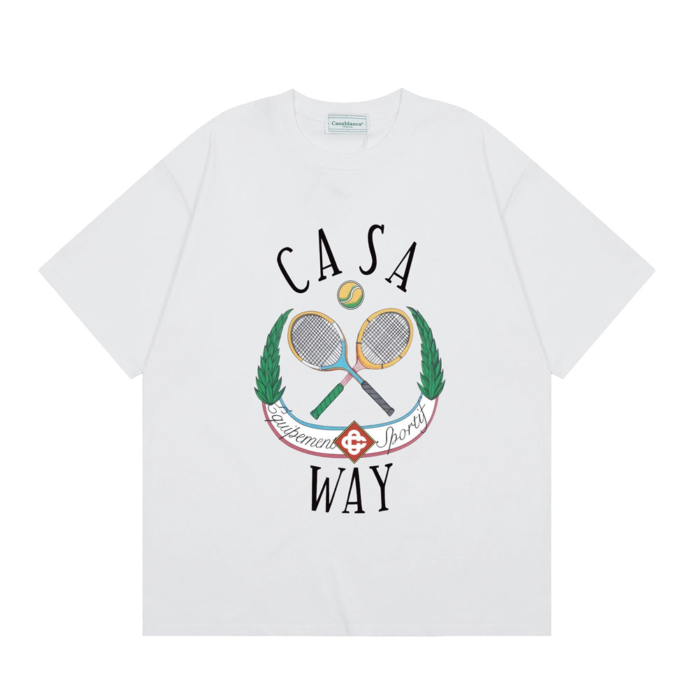 Tennis Club Cotton Short Sleeve T-Shirt