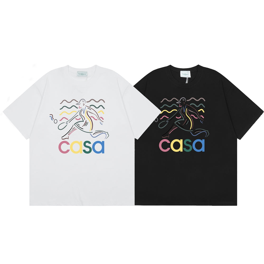 Tennis Club Cotton Short Sleeve T-Shirt