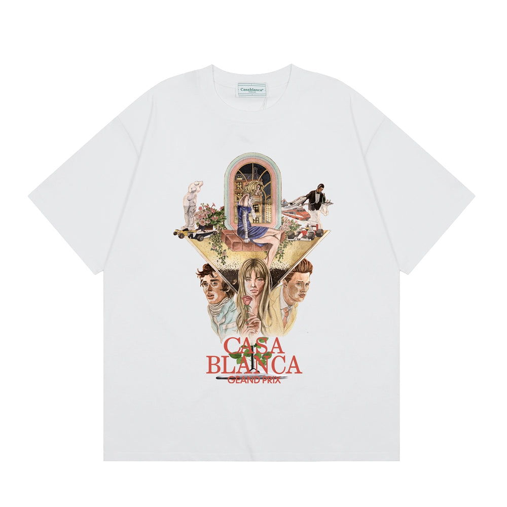 Tennis Club Cotton Short Sleeve T-Shirt