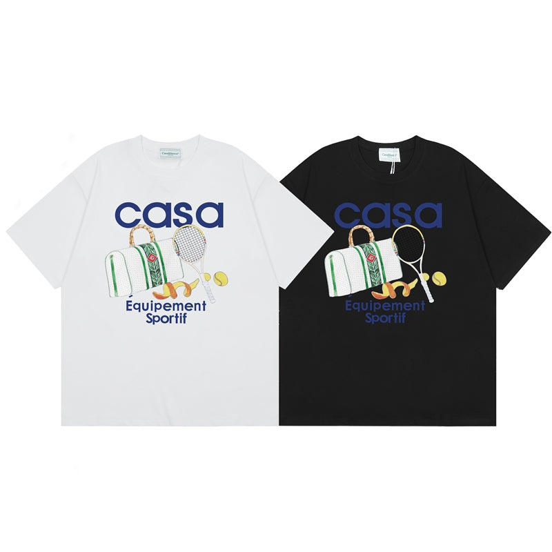 Tennis Club Cotton Short Sleeve T-Shirt