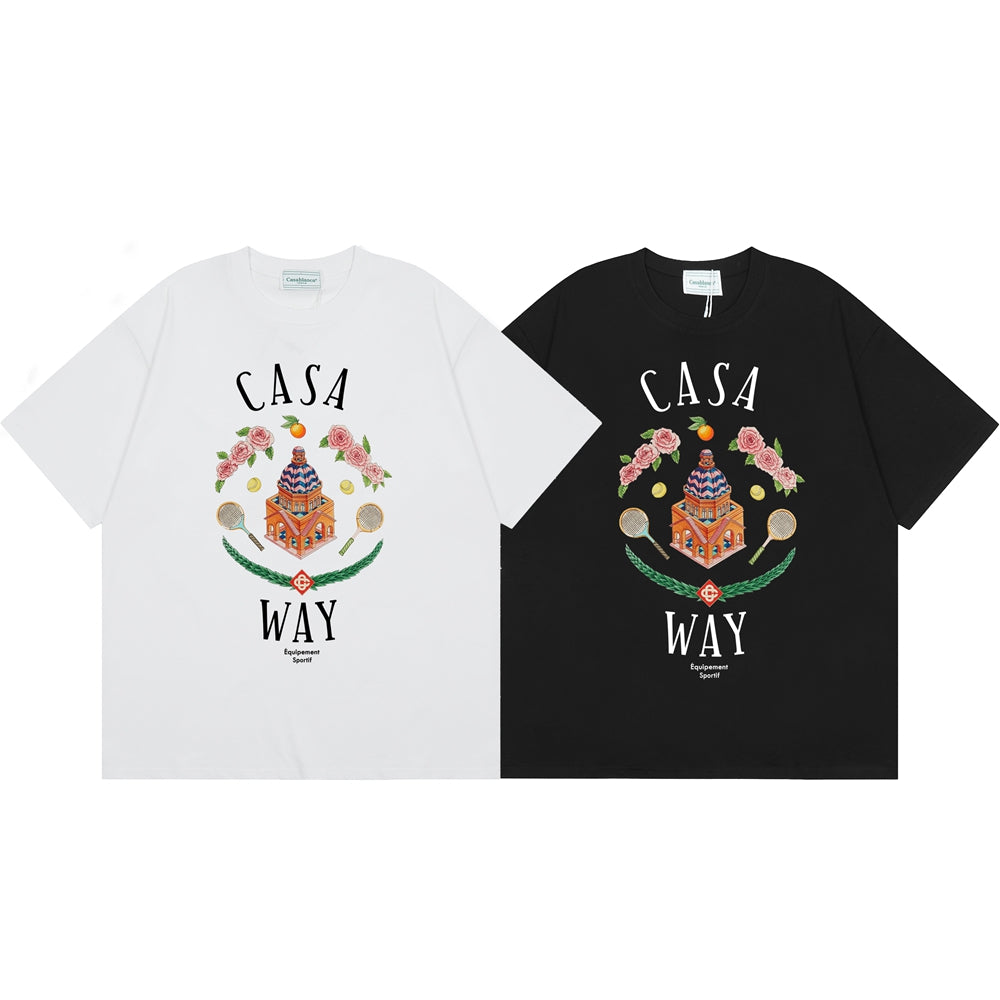 Tennis Club Cotton Short Sleeve T-Shirt