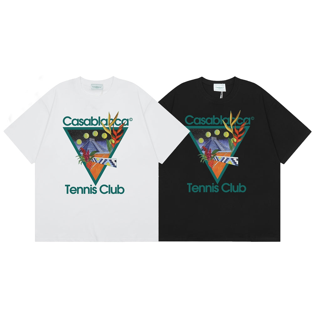 Tennis Club Cotton Short Sleeve T-Shirt