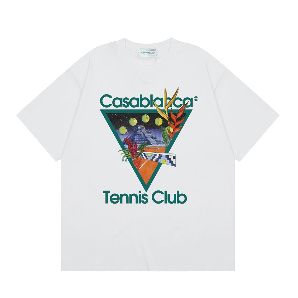 Tennis Club Cotton Short Sleeve T-Shirt