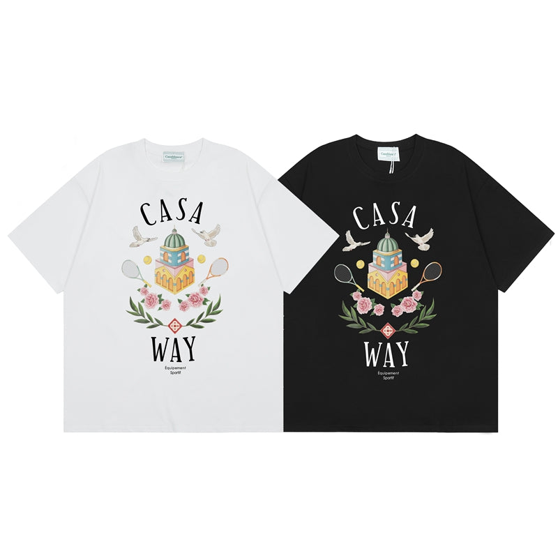 Tennis Club Cotton Short Sleeve T-Shirt