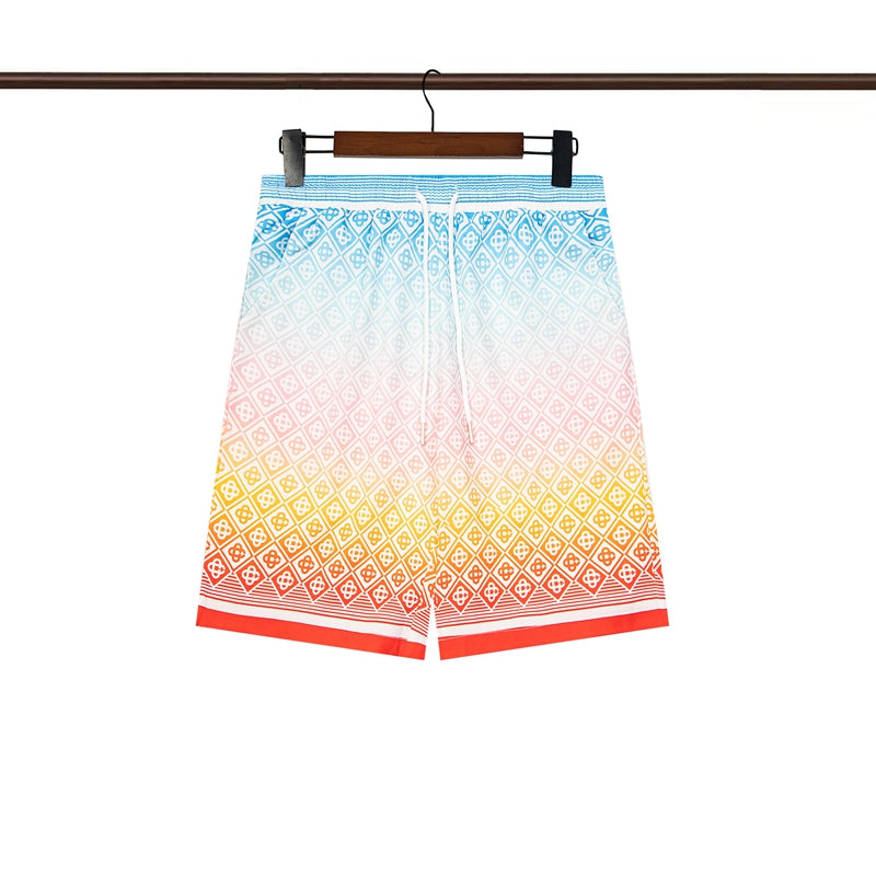 Tennis Club Summer Short Sleeve Shirt Shorts Set