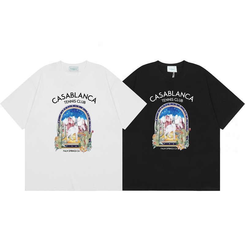 Tennis Club Cotton Short Sleeve T-Shirt