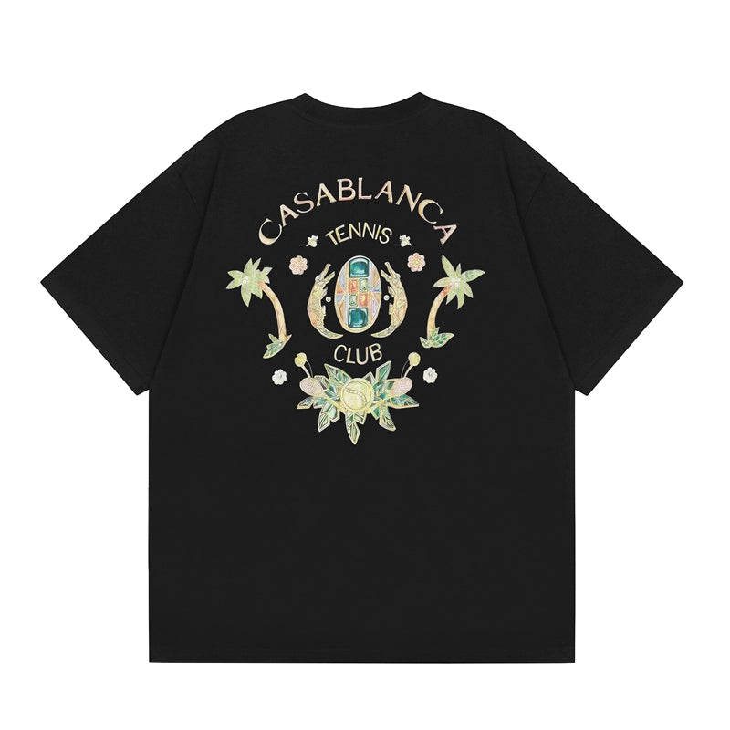 Tennis Club Cotton Short Sleeve T-Shirt