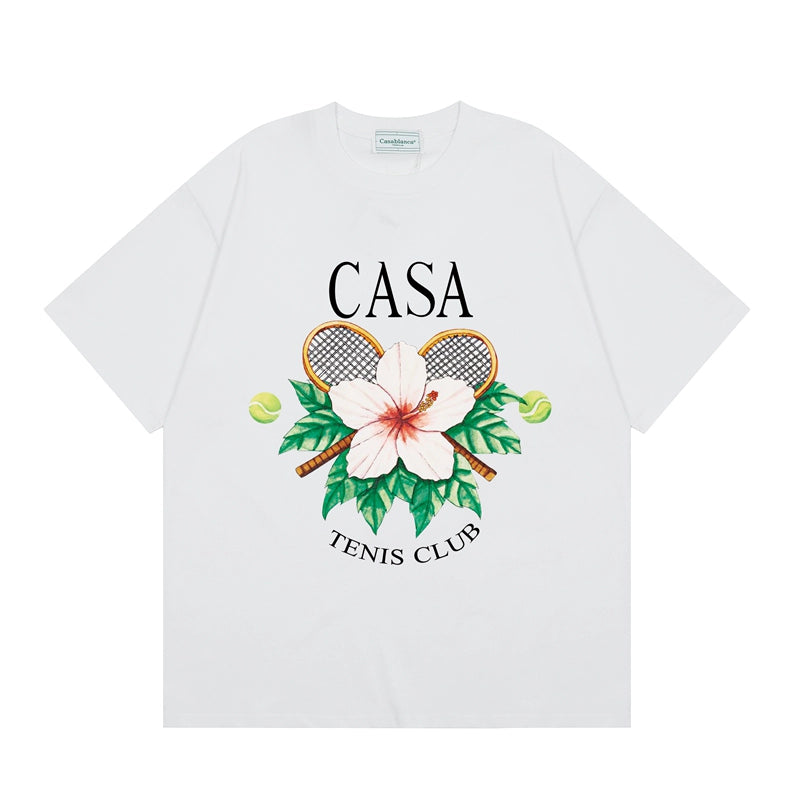 Tennis Club Cotton Short Sleeve T-Shirt