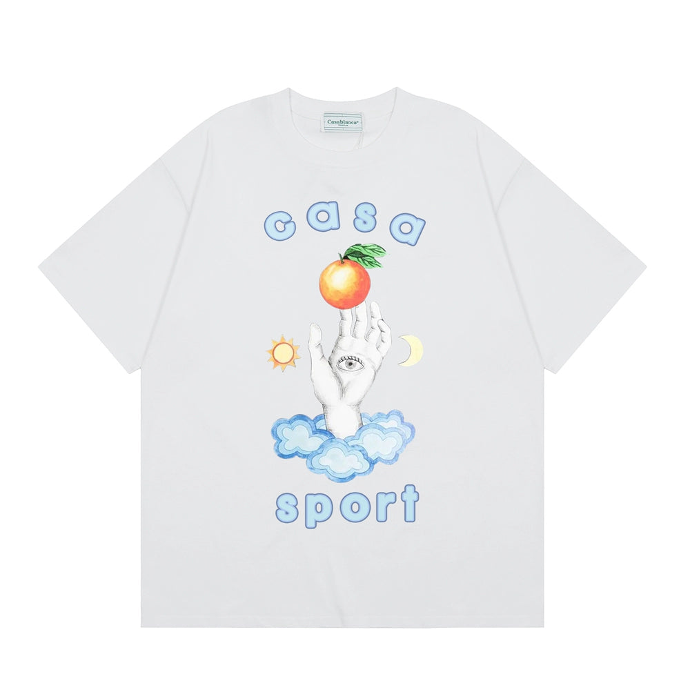 Tennis Club Cotton Short Sleeve T-Shirt
