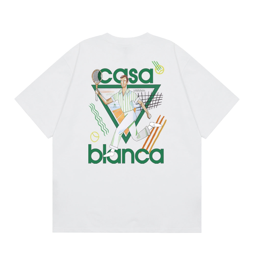 Tennis Club Cotton Short Sleeve T-Shirt