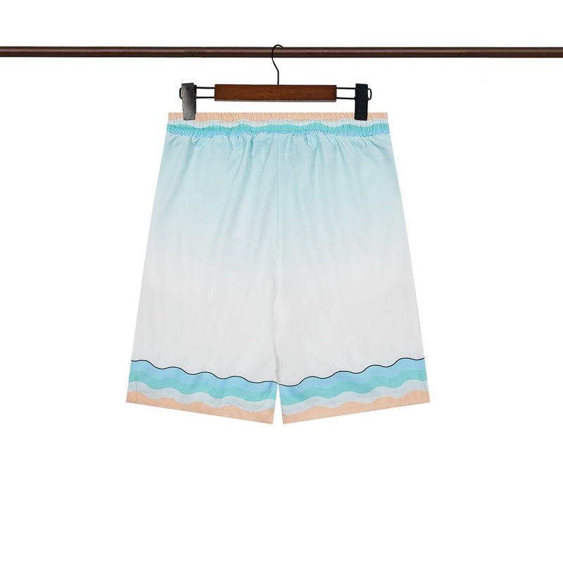 Tennis Club Summer Short Sleeve Shirt Shorts Set