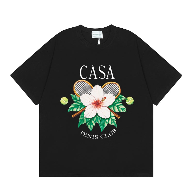 Tennis Club Cotton Short Sleeve T-Shirt