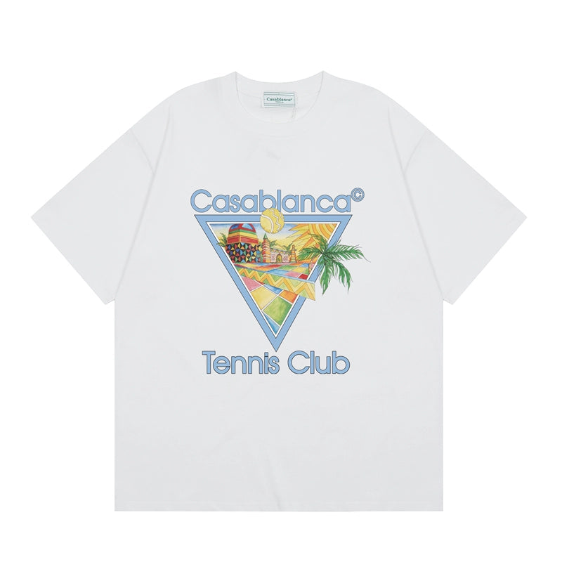 Tennis Club Cotton Short Sleeve T-Shirt