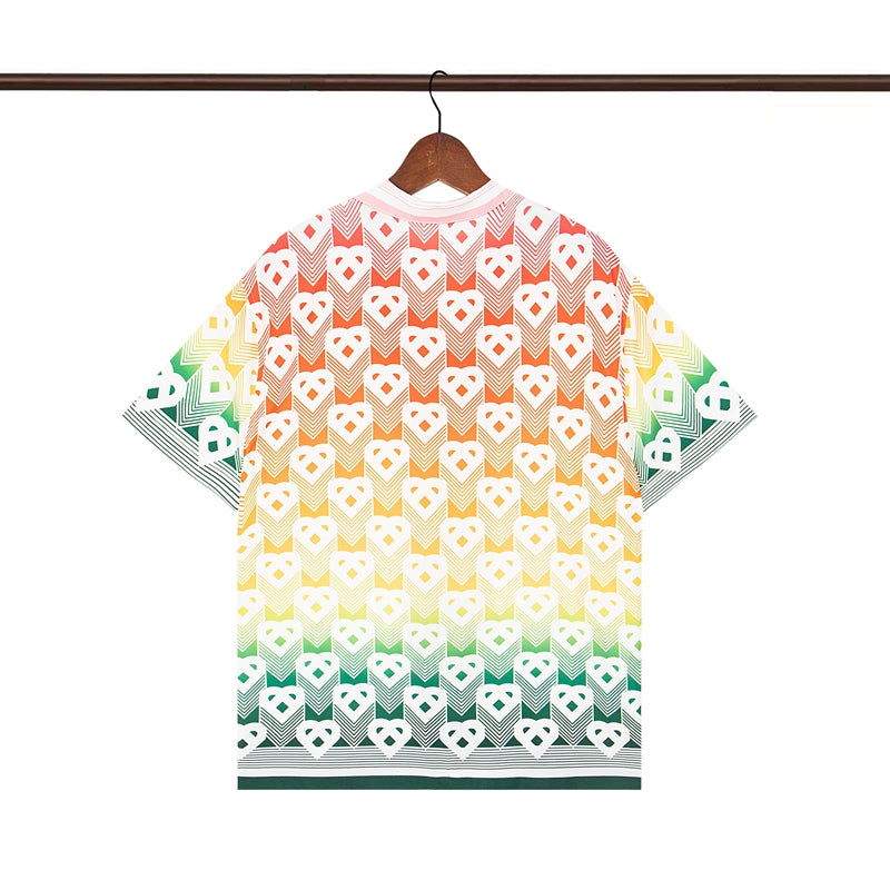Tennis Club Summer Short Sleeve Shirt Shorts Set