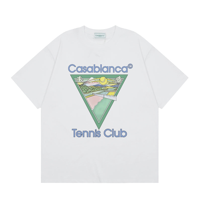 Tennis Club Cotton Short Sleeve T-Shirt