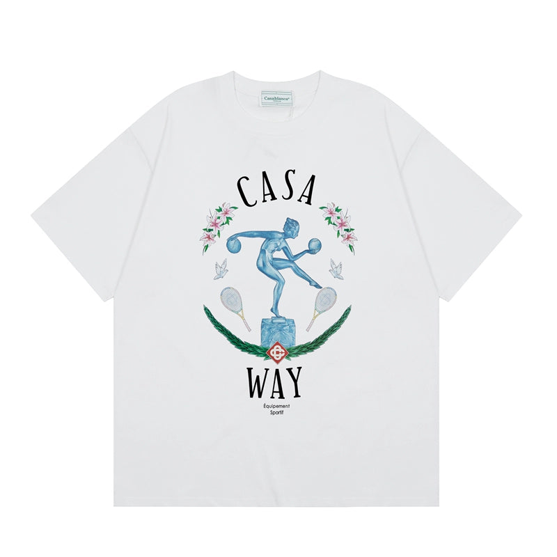 Tennis Club Cotton Short Sleeve T-Shirt