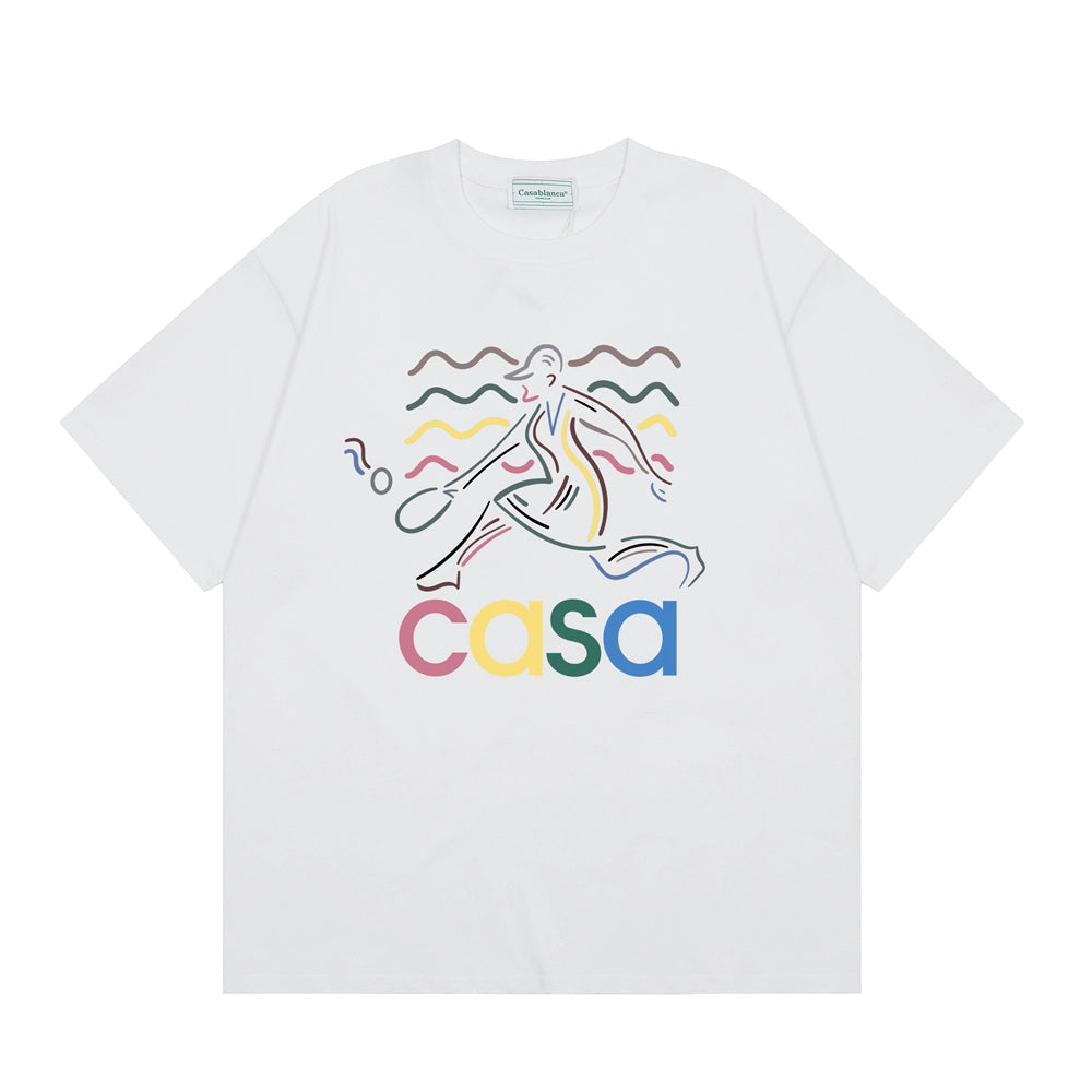 Tennis Club Cotton Short Sleeve T-Shirt