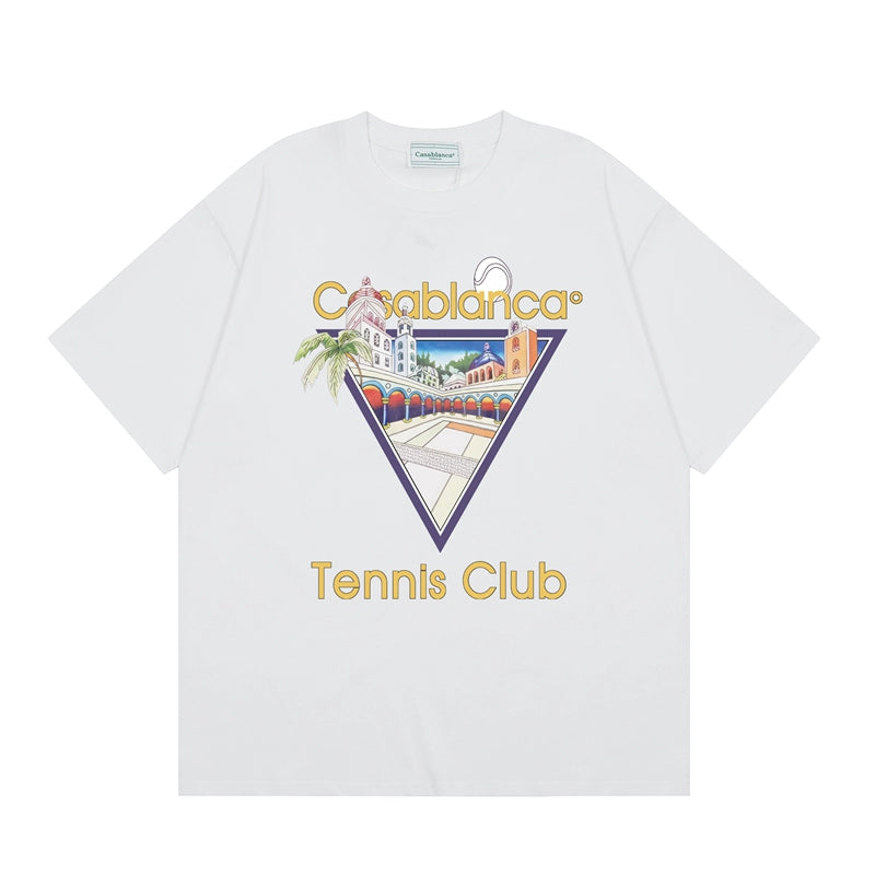 Tennis Club Cotton Short Sleeve T-Shirt