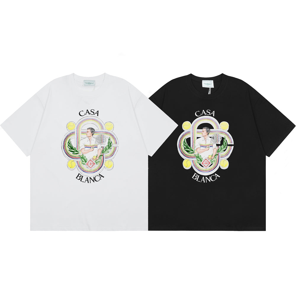 Tennis Club Cotton Short Sleeve T-Shirt