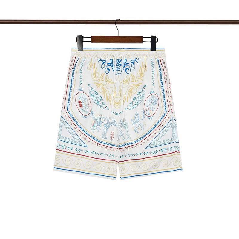 Tennis Club Summer Short Sleeve Shirt Shorts Set