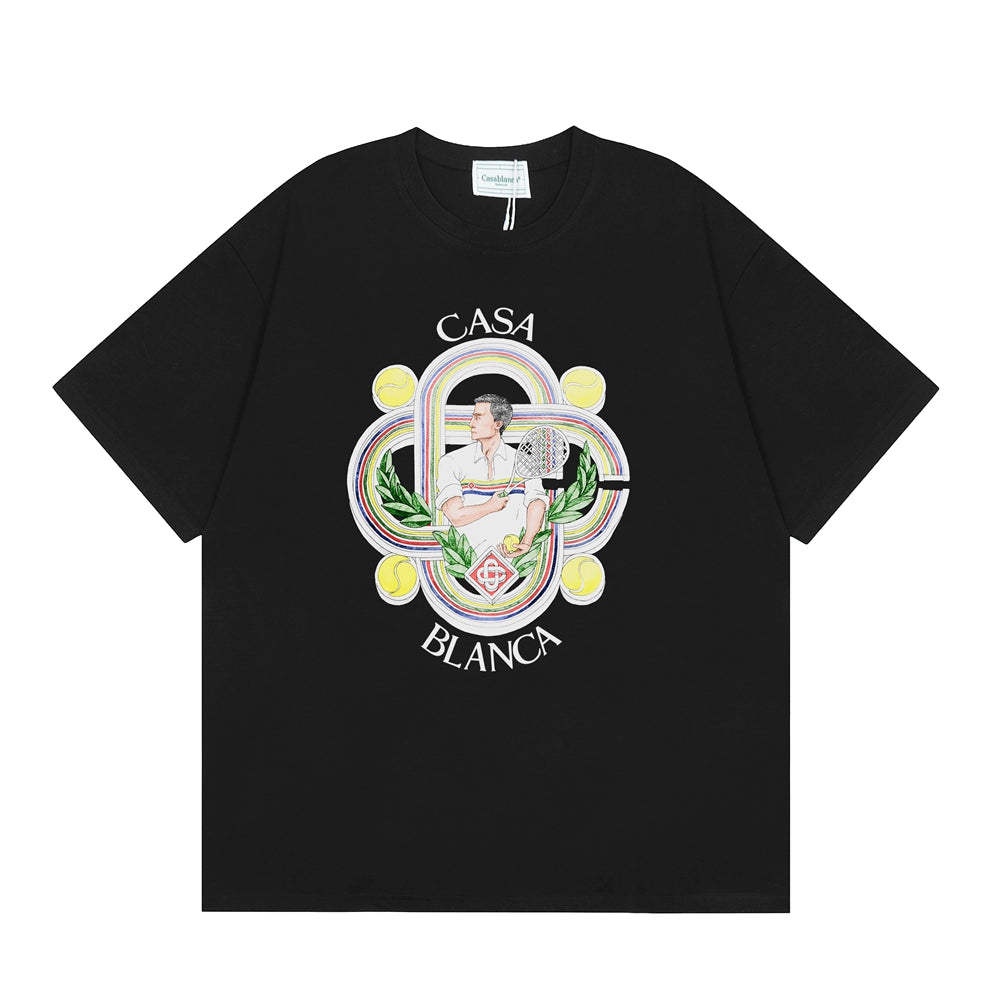 Tennis Club Cotton Short Sleeve T-Shirt