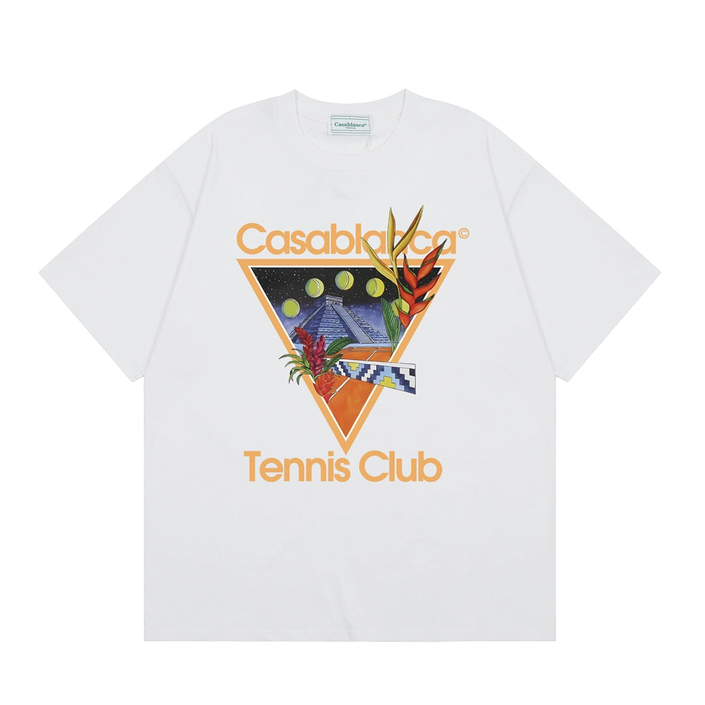 Tennis Club Cotton Short Sleeve T-Shirt