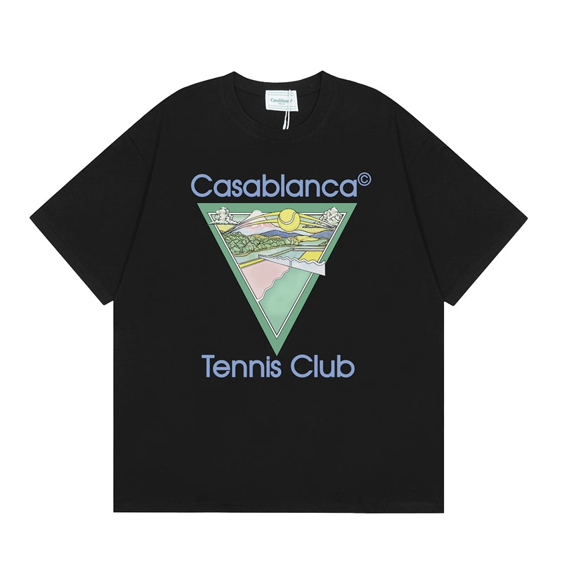 Tennis Club Cotton Short Sleeve T-Shirt