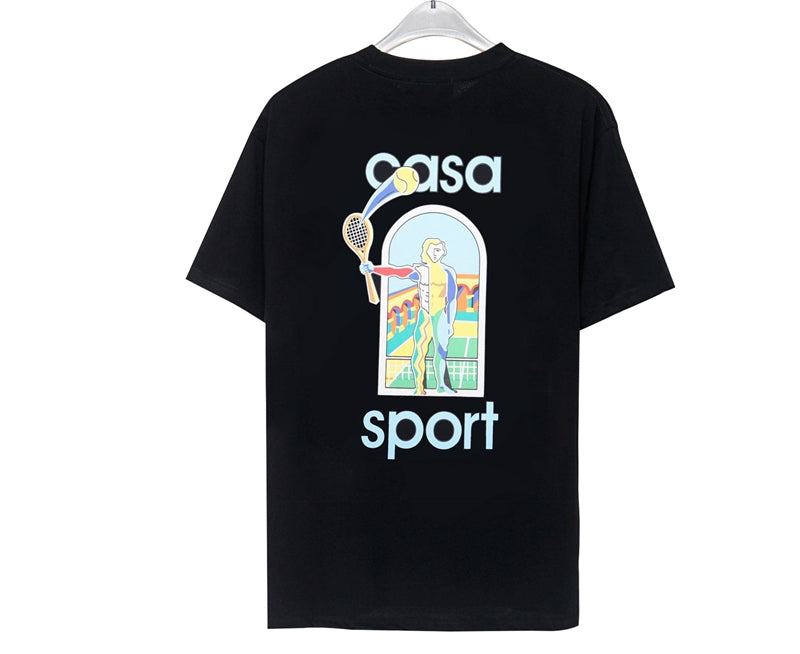 Tennis Club Cotton Short Sleeve T-Shirt