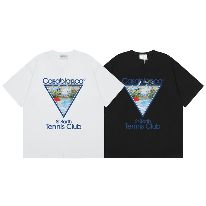 Tennis Club Cotton Short Sleeve T-Shirt