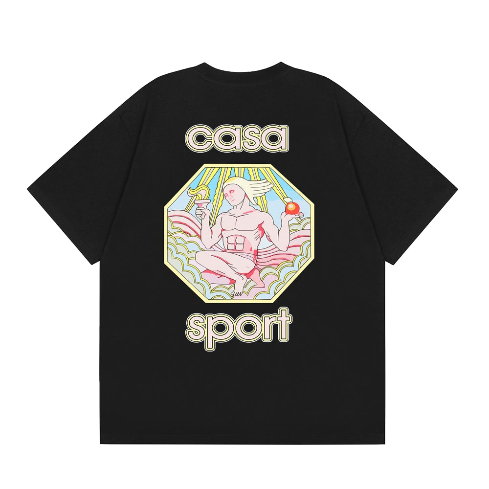 Tennis Club Cotton Short Sleeve T-Shirt