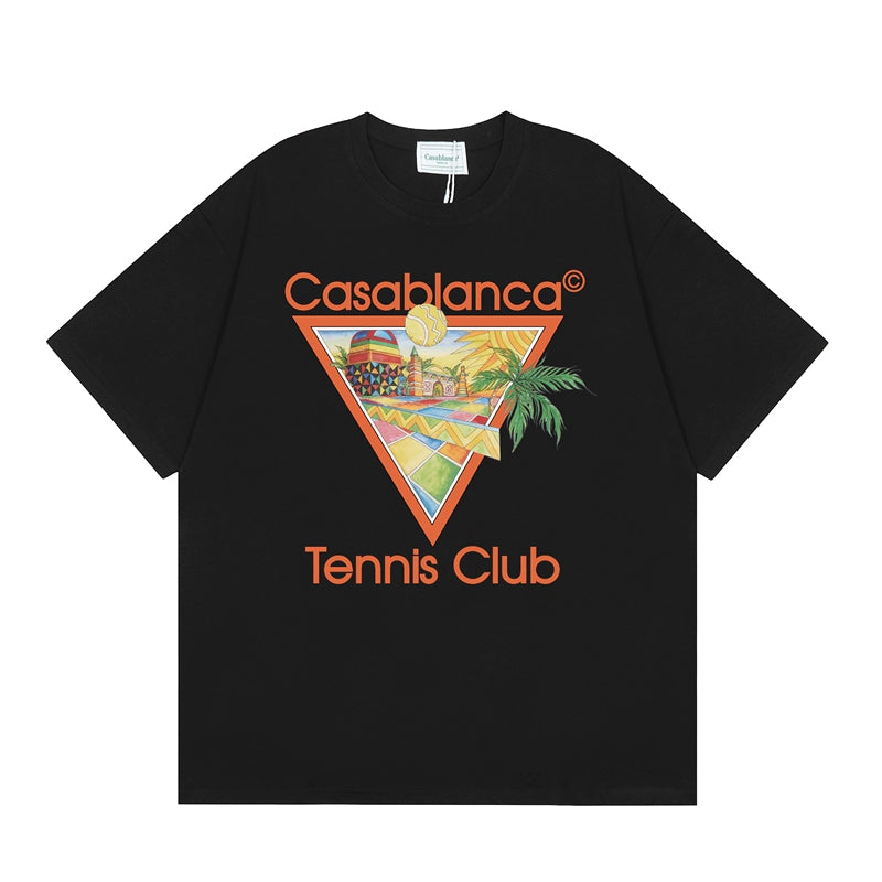 Tennis Club Cotton Short Sleeve T-Shirt