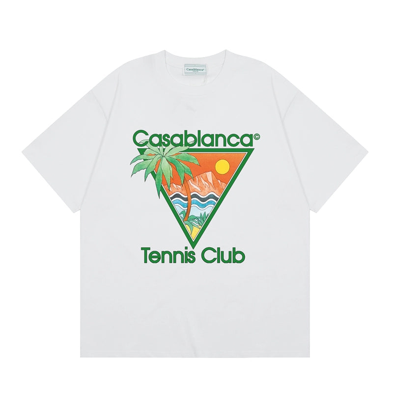 Tennis Club Cotton Short Sleeve T-Shirt