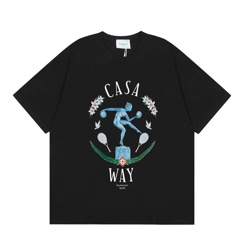 Tennis Club Cotton Short Sleeve T-Shirt