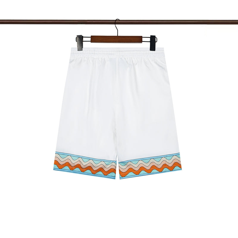 Tennis Club Summer Short Sleeve Shirt Shorts Set